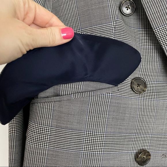 J. Crew Gray Double-Breasted Blazer - Picture 5 of 16